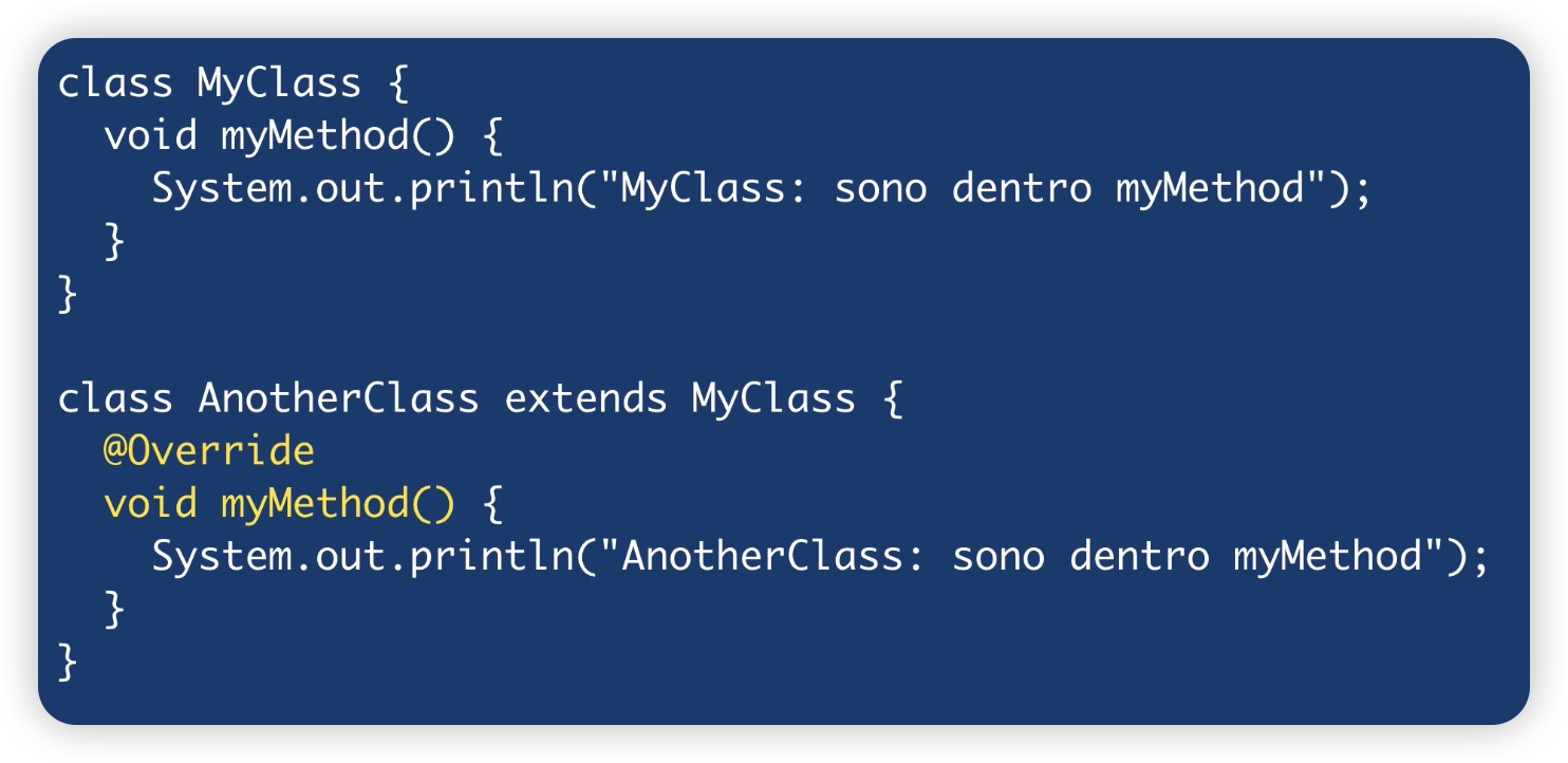 Annotations Override