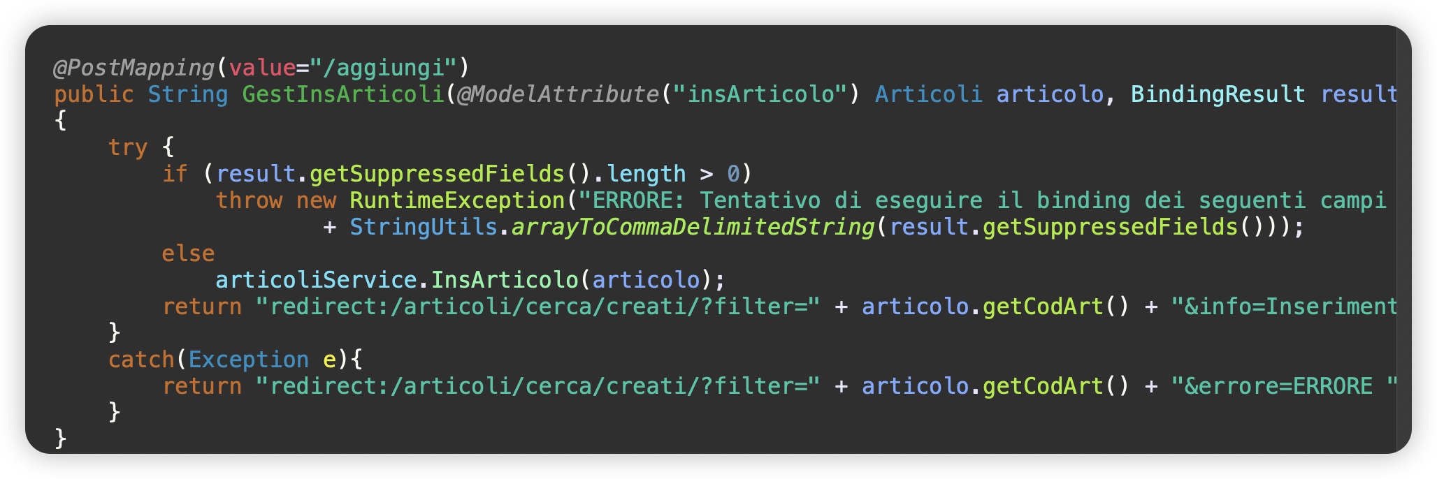 Controller Post method Controller Post method